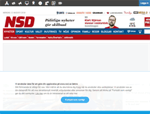 Tablet Screenshot of nsd.se